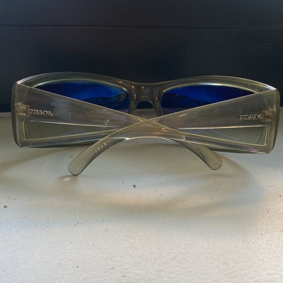 Authentic PRADA Oversized Wrap Sunglasses - Picture 7 of 14